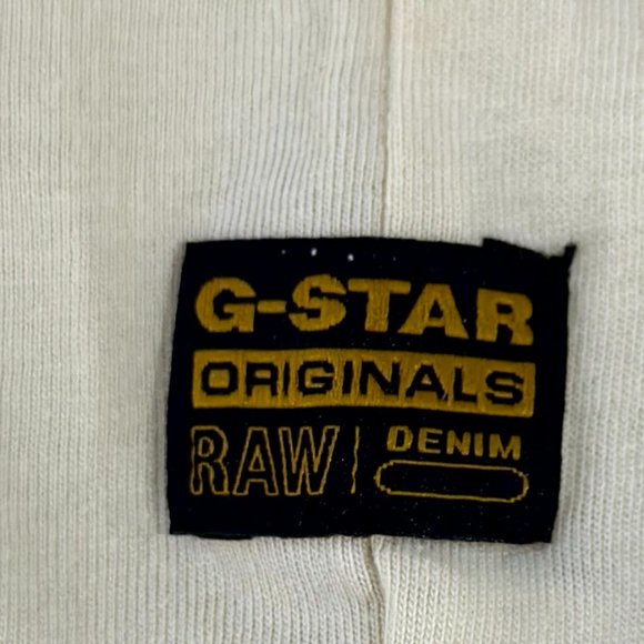 G-Star Raw T-shirt Compact Jersey Beige Green XS - Picture 6 of 10